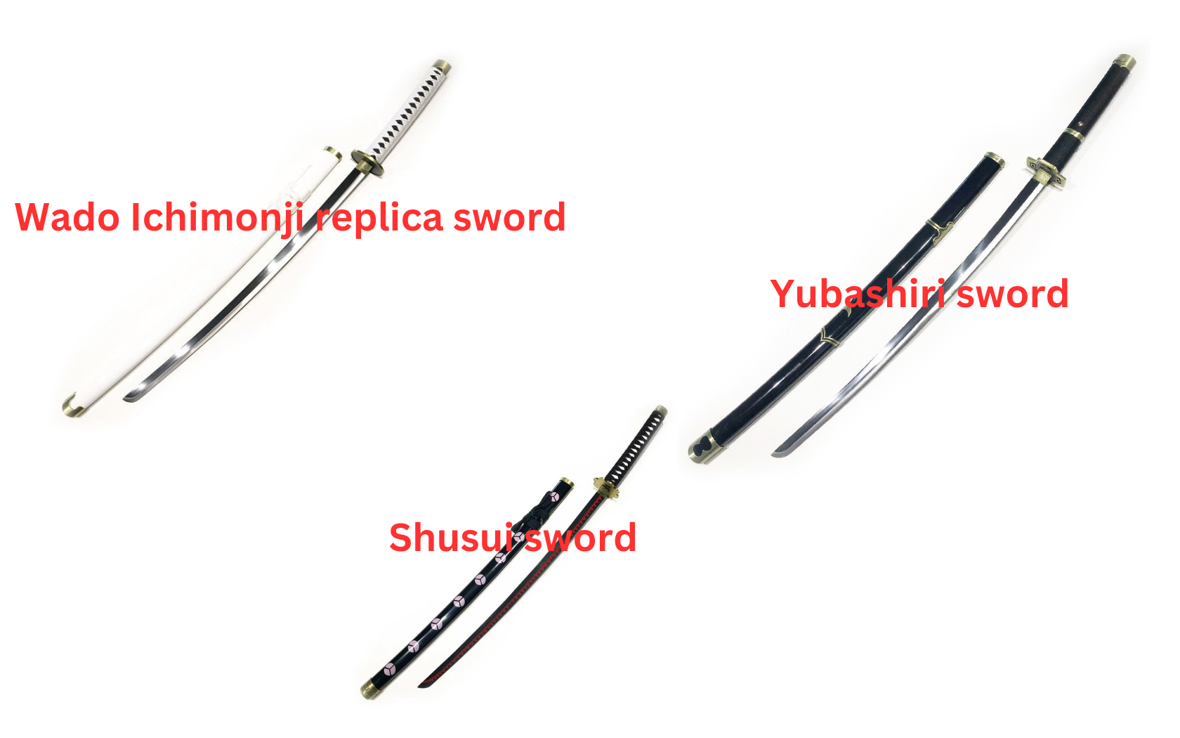 OtakuNinjaHero Limited Edition of Zoro Swords Officially Announced