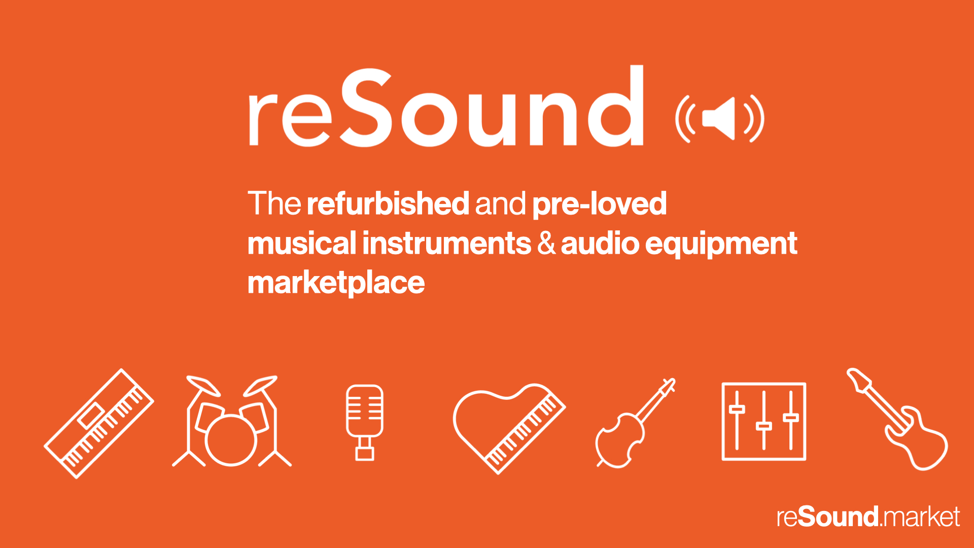 Unveiling reSound, the Next-Gen Refurbished Musical Instruments Marketplace