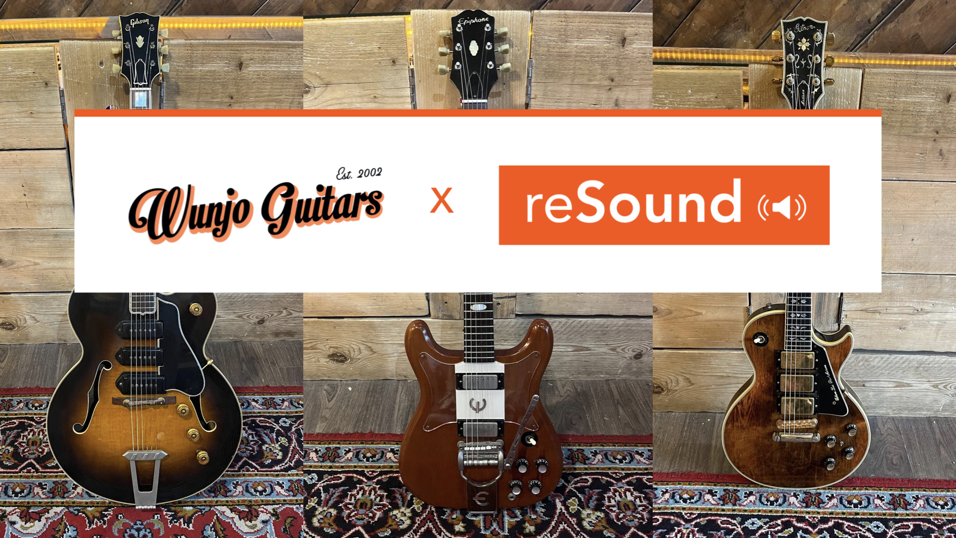Wunjo Guitars joins reSound: Tradition Meets Innovation on Denmark Street