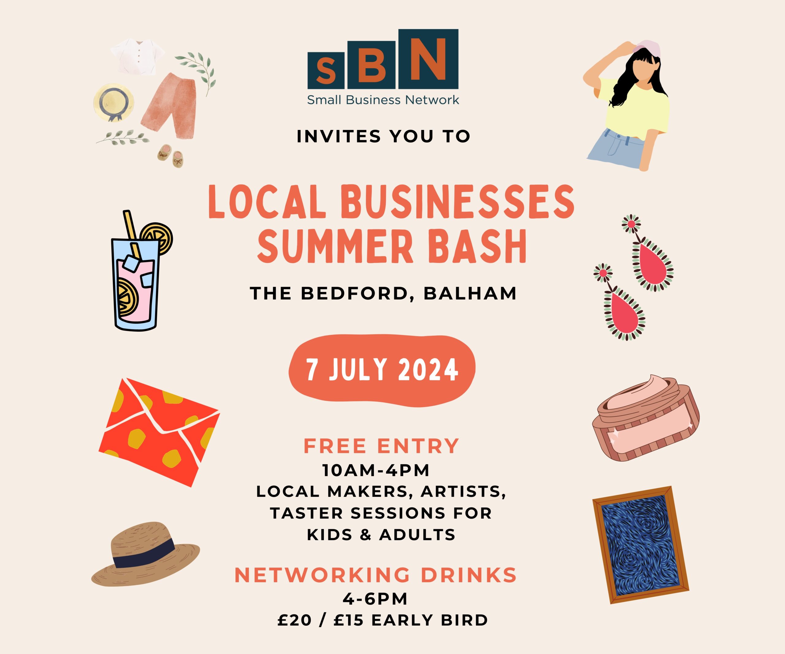 Small Business Network Hosts Inaugural Local Businesses Summer Bash in Balham