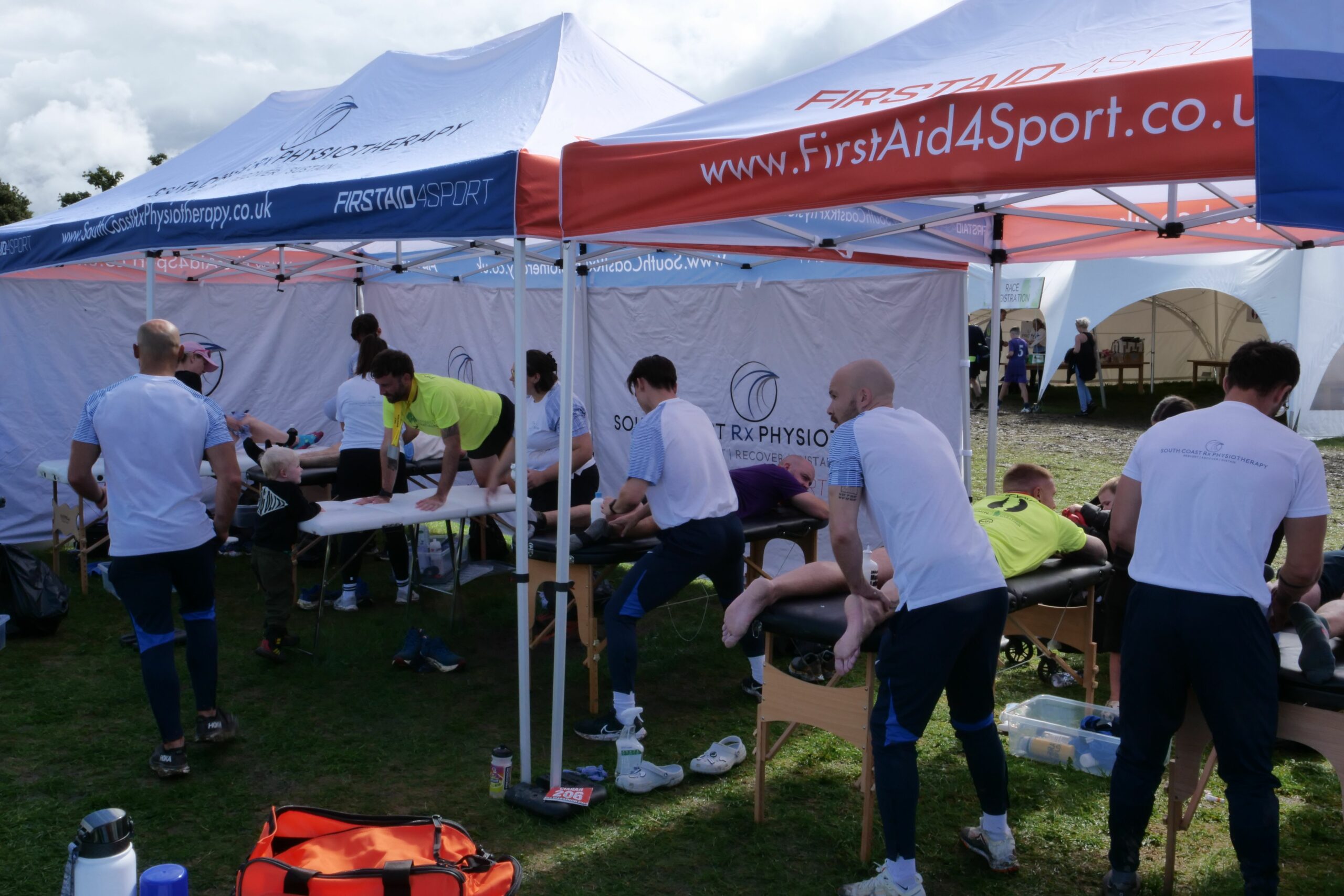 FirstAid4Sport Partners with South Coast RC Physiotherapy at the New Forest Marathon