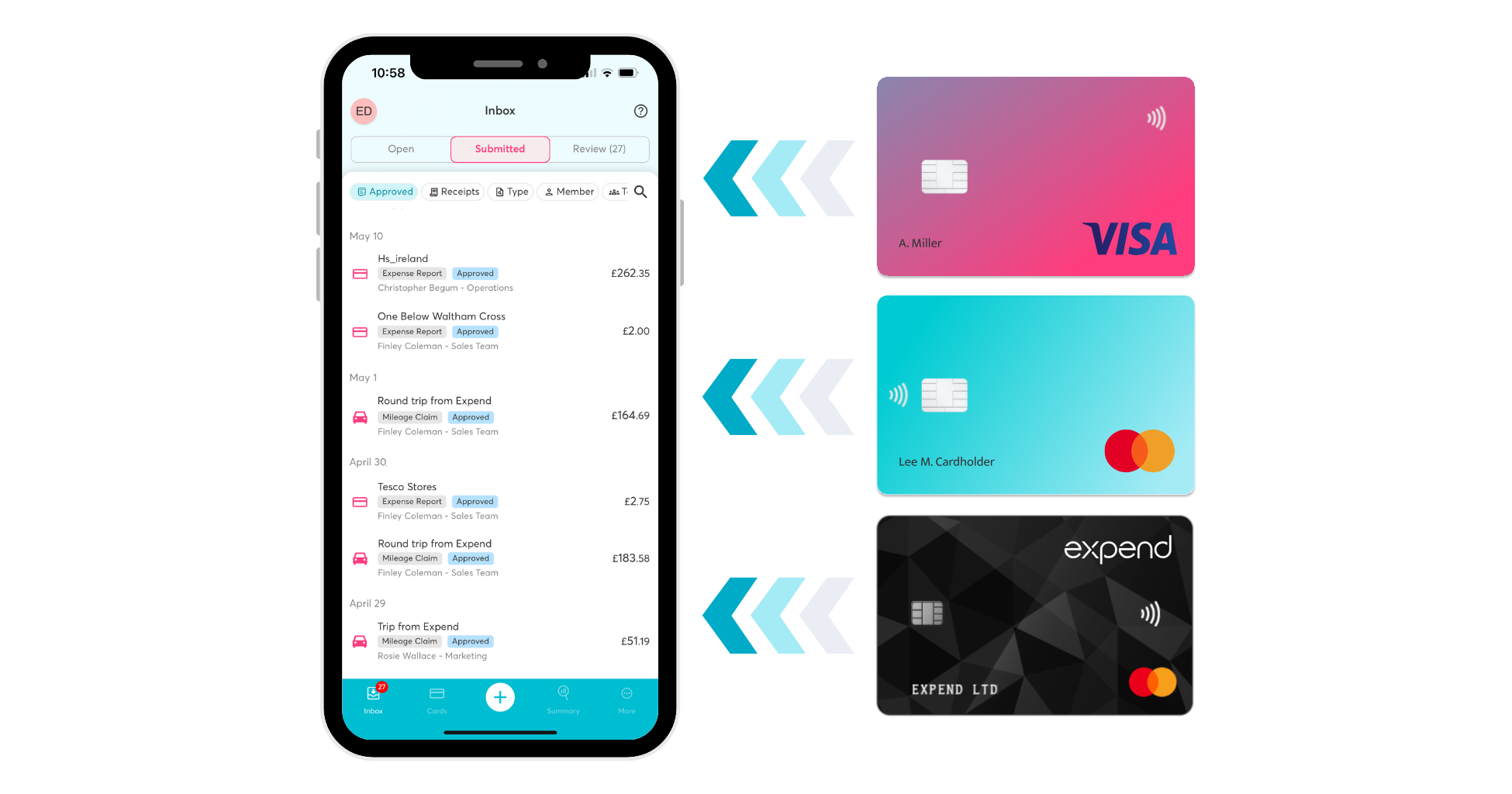 Expend Integrates Mastercard and Visa Business Card Transactions Into Expense Management Platform