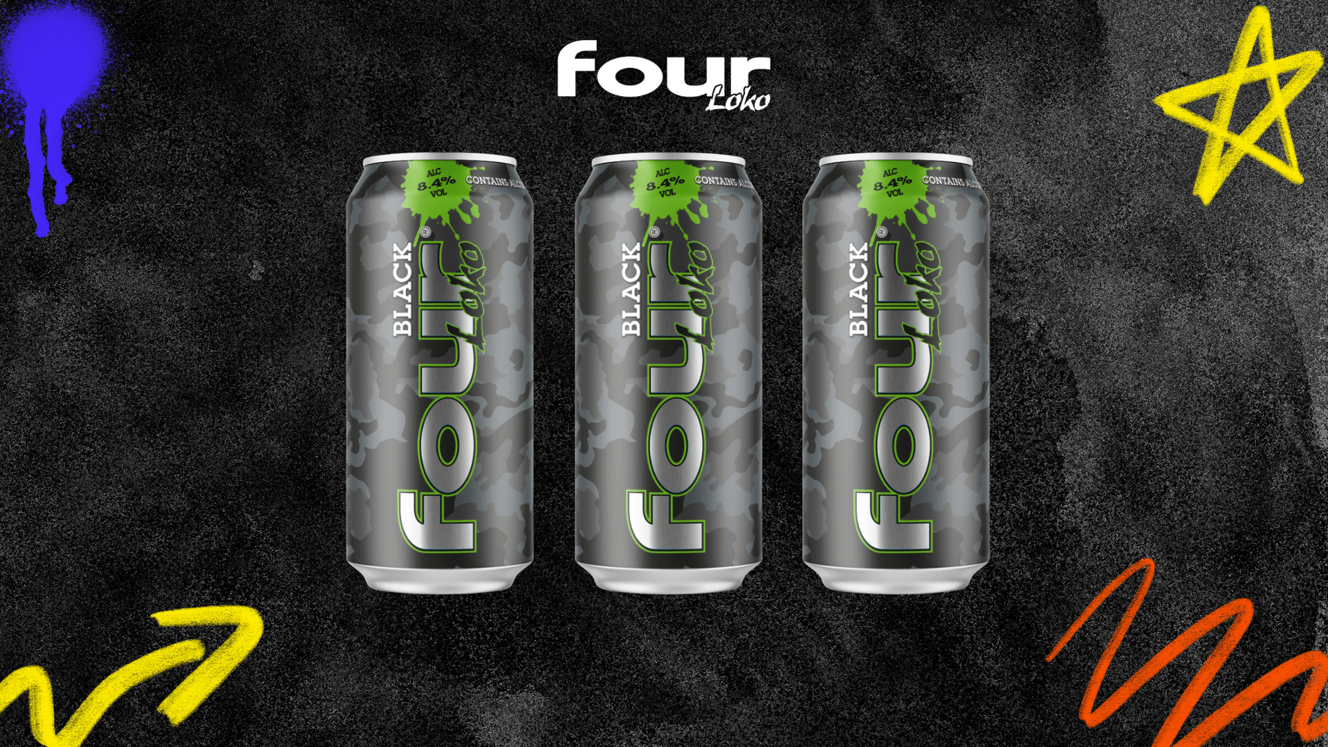 FOUR LOKO UNVEILS LIMITED EDITION BLACK NPD