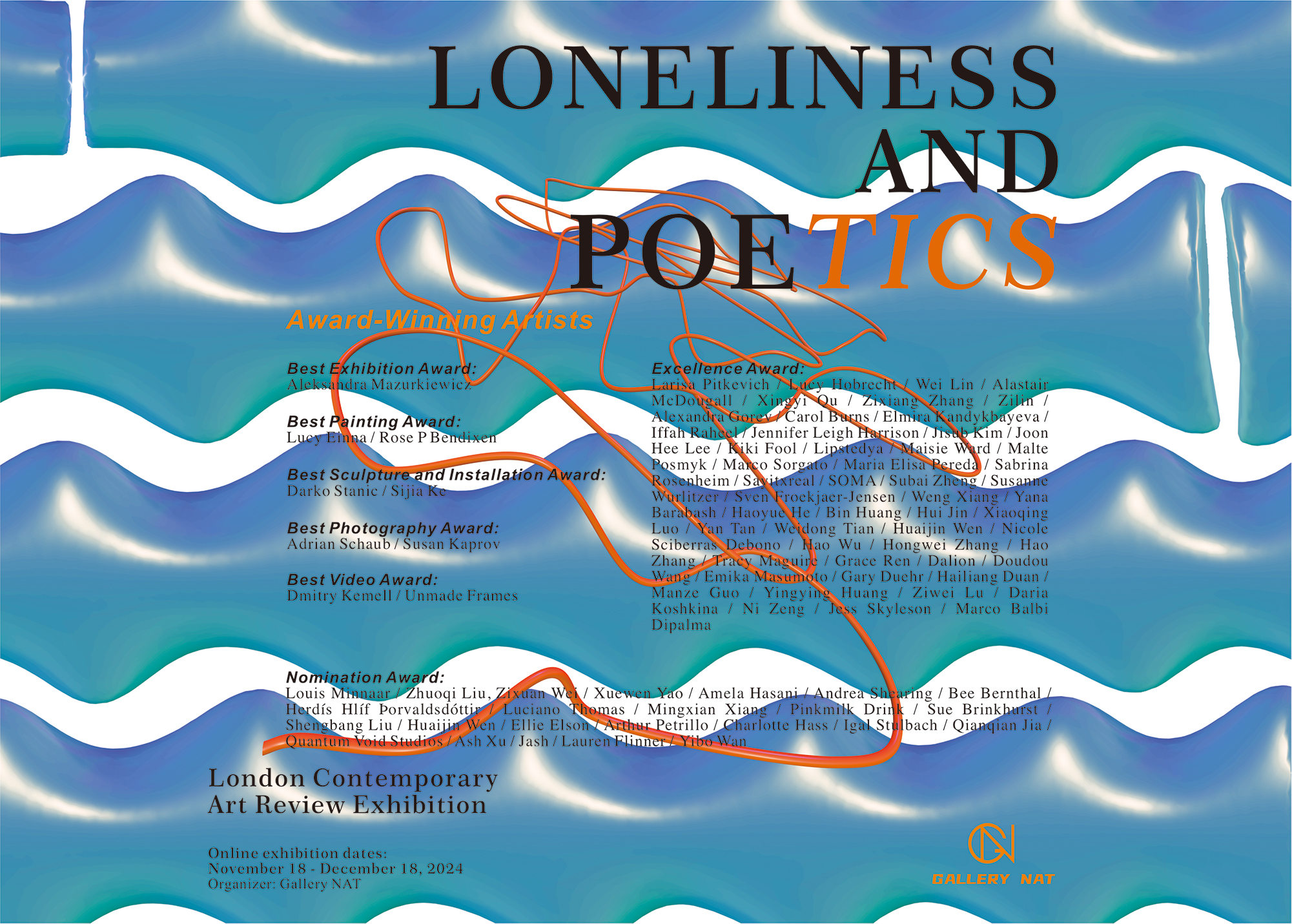 Loneliness and Poetics – 2024 London Contemporary Art Review Exhibition