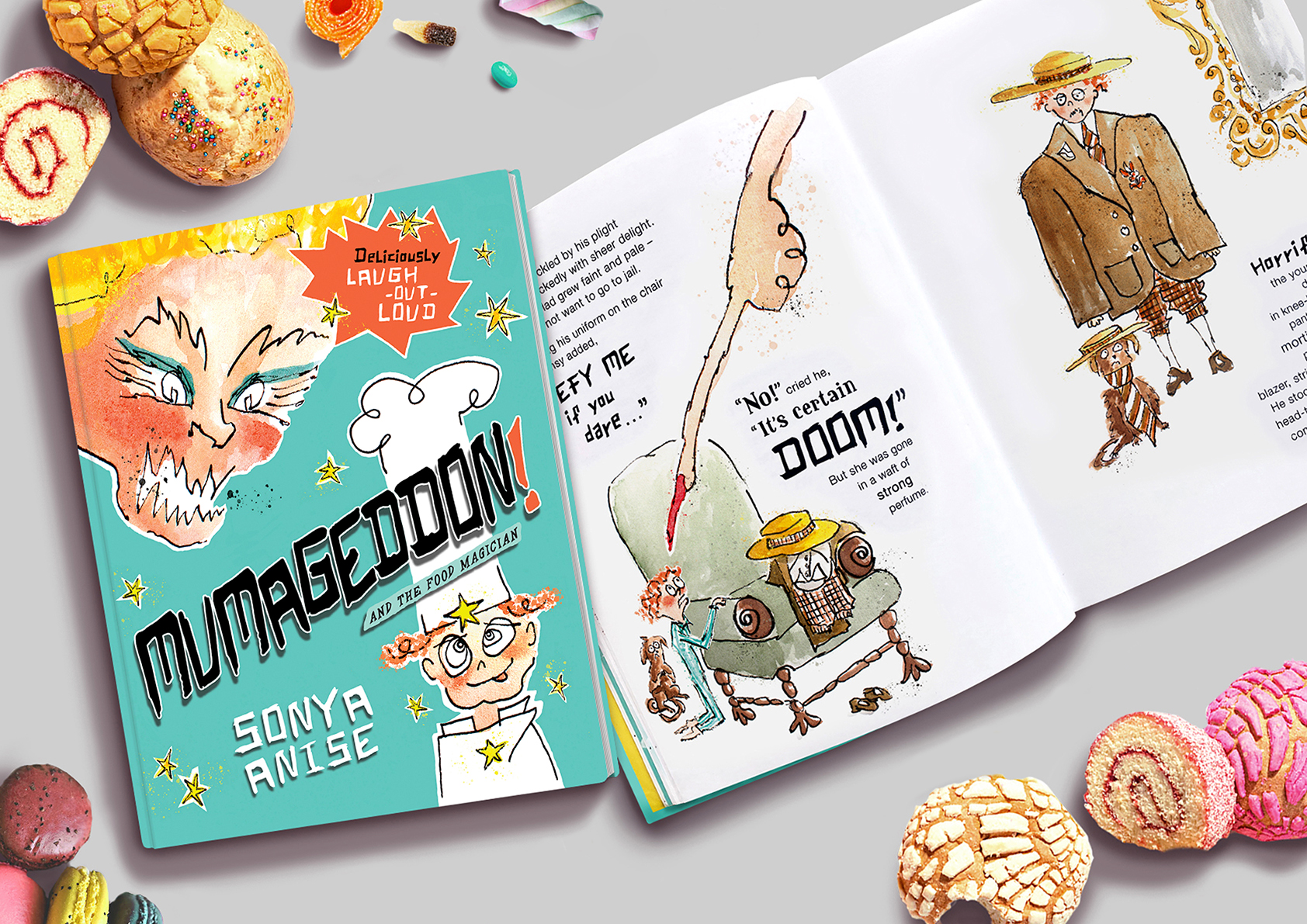 MUMAGEDDON! And The Food Magician: Brilliantly Fun New Book For Kids About Revenge, Food and Forgiveness