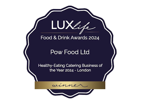 Pow Food Wins ‘LUXlife Healthy-Eating Catering Business of the Year 2024’